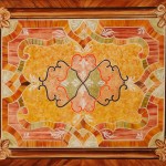 Imitation marqueterie bois