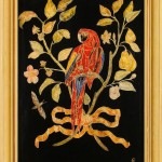 Perroquet imitations pierres dures