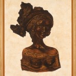 Faux bronze peint en trompe l'oeil