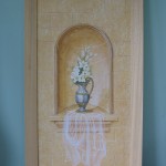 Niche en trompe l'oeil