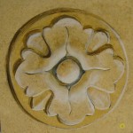 Médaillon en trompe l'oeil