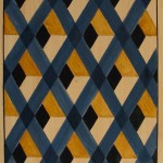 Imitation treillage de bois