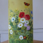 Porte parapluie fleurs des champs